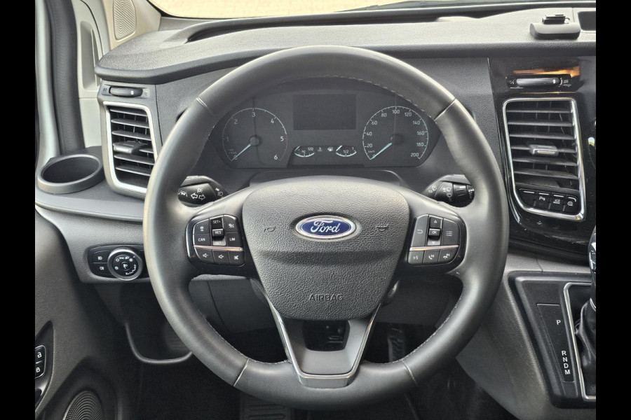 Ford Transit Custom 320 2.0 TDCI L2H1 Limited DC | 170pk Automaat | Dubbele Cabine | Trekkhaak | Dubbele Schuifdeur | Camare | Stoelverwarming