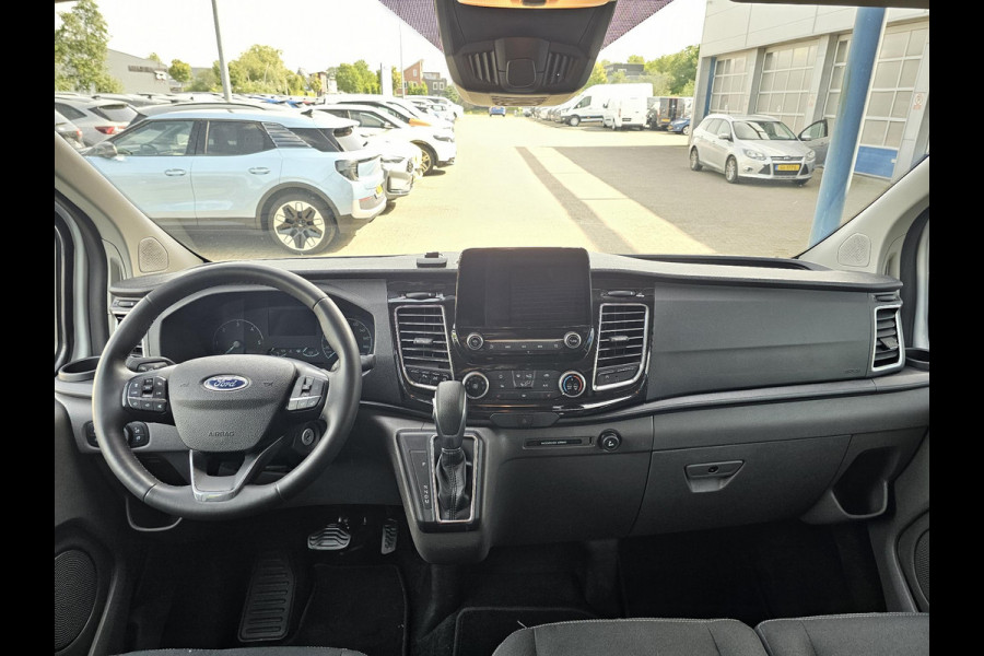 Ford Transit Custom 320 2.0 TDCI L2H1 Limited DC | 170pk Automaat | Dubbele Cabine | Trekkhaak | Dubbele Schuifdeur | Camare | Stoelverwarming