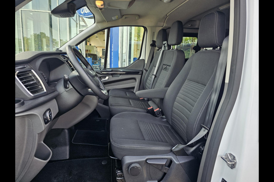 Ford Transit Custom 320 2.0 TDCI L2H1 Limited DC | 170pk Automaat | Dubbele Cabine | Trekkhaak | Dubbele Schuifdeur | Camare | Stoelverwarming