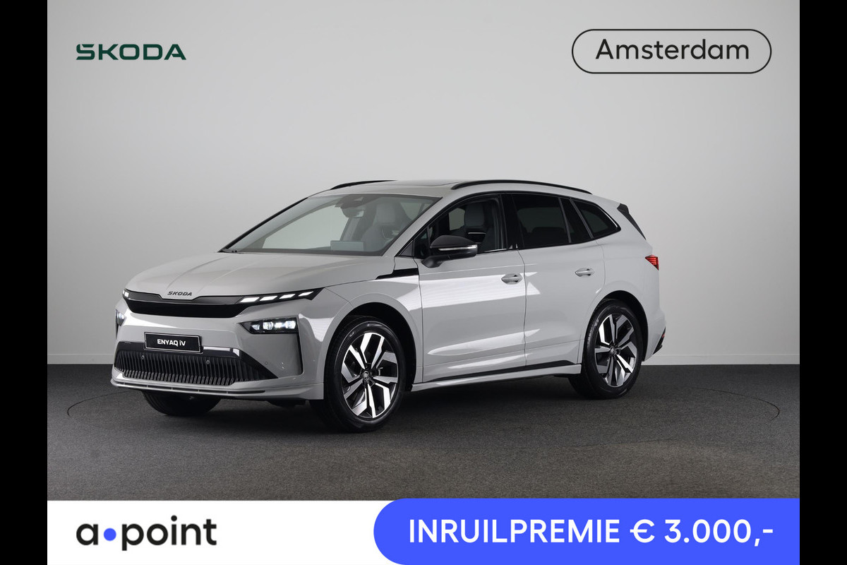 Škoda Enyaq 85 Sportline | Panoramadak | 20 inch | Sportstoelen | Adaptive Cruise | Blind Spot