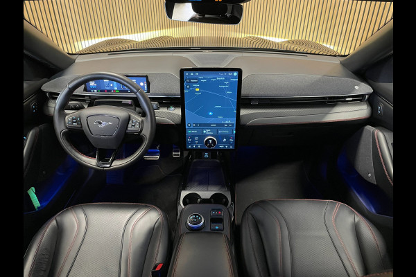 Ford Mustang Mach-E Extended AWD 98 kWh|91% SOH|BLACK|TREKHAAK|LEDER|B&O|ACC|360+V+A-CAMERA|CARPLAY|STOEL+STUURVERW|NL|INC BTW|NAP