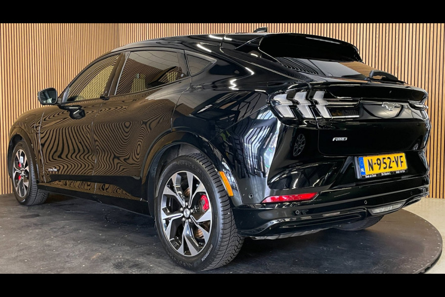 Ford Mustang Mach-E Extended AWD 98 kWh|91% SOH|BLACK|TREKHAAK|LEDER|B&O|ACC|360+V+A-CAMERA|CARPLAY|STOEL+STUURVERW|NL|INC BTW|NAP