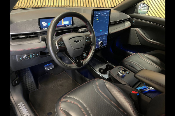 Ford Mustang Mach-E Extended AWD 98 kWh|91% SOH|BLACK|TREKHAAK|LEDER|B&O|ACC|360+V+A-CAMERA|CARPLAY|STOEL+STUURVERW|NL|INC BTW|NAP