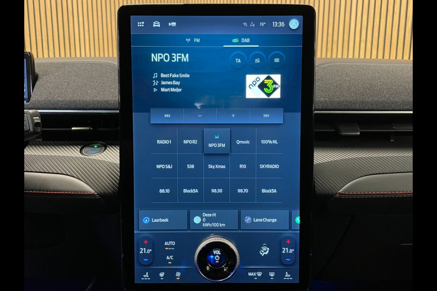 Ford Mustang Mach-E Extended AWD 98 kWh|91% SOH|BLACK|TREKHAAK|LEDER|B&O|ACC|360+V+A-CAMERA|CARPLAY|STOEL+STUURVERW|NL|INC BTW|NAP