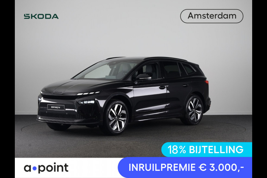 Škoda Enyaq 85 Sportline 286pk | Panoramadak | 20 inch | Sportstoelen | Adaptive Cruise | Blind Spot