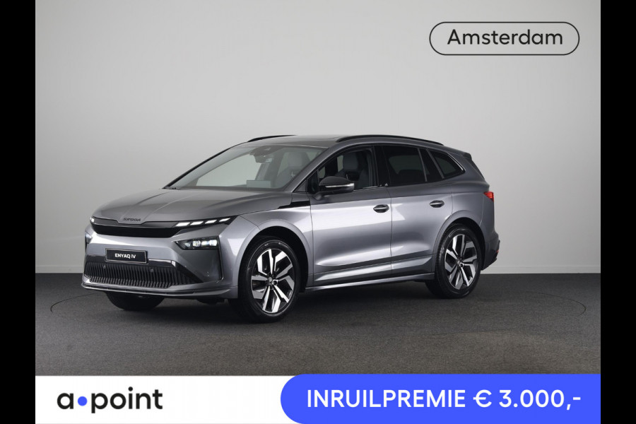 Škoda Enyaq 60 Sportline 204pk | Panoramadak | Adaptive Cruise | Blind Sot | Elek. stoel | Stuurverwarming | Stoelverwarming