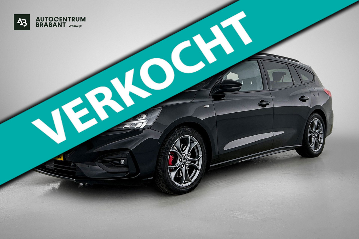 Ford FOCUS Wagon 1.0 EcoBoost ST-Line (NAVI, CARPLAY, LED, STUUR-/STOELVERWARMING, CAMERA, GOED ONDERHOUDEN)