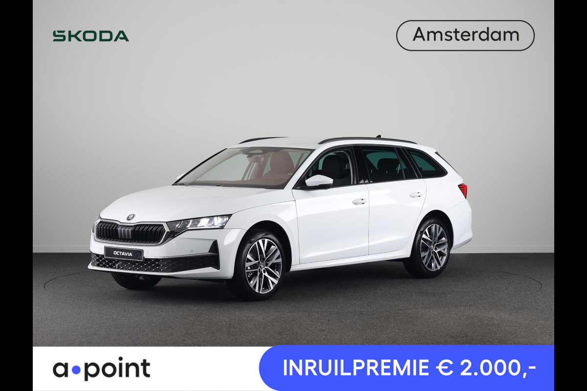 Škoda Octavia Combi Business Edition Plus m-HEV 1.5 TSI 115 pk 7 versn. DSG | Winter pakket | Lichtmetalen velgen 18 inch Lerna Antraciet