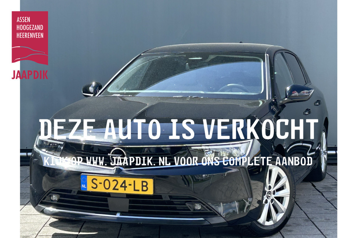 Opel Astra BWJ 2023 | 1.2T 131PK Bus Edition | CLIMA | STOEL&STUUR VERW | CAMERA A | NAVI | PDC 2X | CARPLAY |