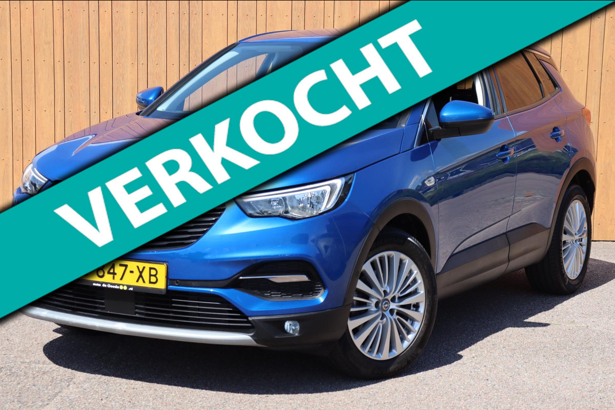Opel Grandland X 1.2 Turbo Innovation org. NL comfort-stoelen el.klep camera