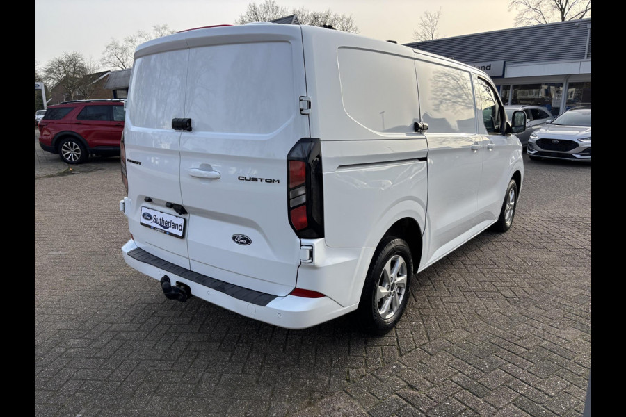 Ford Transit Custom 300 2.0 TDCI L1H1 Limited |  | 170pk Automaat | Marge bus |  Trekhaak | Stoelverwarming | Achteruitrijcamera | Full LED Koplampen | 3 zitplaatsen | Prijs incl BTW