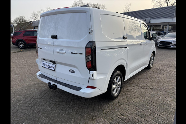 Ford Transit Custom 300 2.0 TDCI L1H1 Limited |  | 170pk Automaat | Marge bus |  Trekhaak | Stoelverwarming | Achteruitrijcamera | Full LED Koplampen | 3 zitplaatsen | Prijs incl BTW