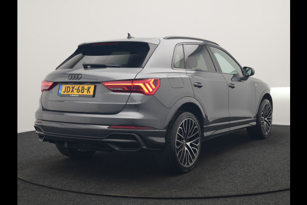 Audi Q3 45 TFSI e 2x S Line PHEV 245pk Dealer O.H. | Trekhaak Afn. | Adaptive Cruise | 360 Camera | Matrix LED | Sportstoelen Memory & Verwarmd | Keyless | Blis | Apple Carplay | Sfeerverlichting | 20"L.M | Navigatie | DAB | Plug In Hybrid |