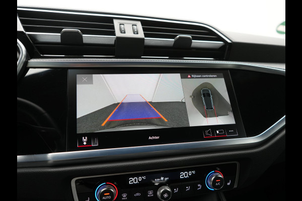 Audi Q3 45 TFSI e 2x S Line PHEV 245pk Dealer O.H. | Trekhaak Afn. | Adaptive Cruise | 360 Camera | Matrix LED | Sportstoelen Memory & Verwarmd | Keyless | Blis | Apple Carplay | Sfeerverlichting | 20"L.M | Navigatie | DAB | Plug In Hybrid |