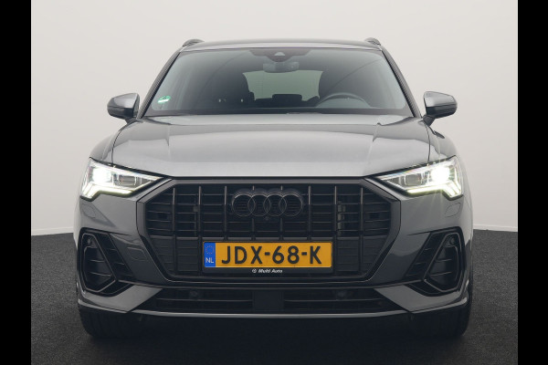 Audi Q3 45 TFSI e 2x S Line PHEV 245pk Dealer O.H. | Trekhaak Afn. | Adaptive Cruise | 360 Camera | Matrix LED | Sportstoelen Memory & Verwarmd | Keyless | Blis | Apple Carplay | Sfeerverlichting | 20"L.M | Navigatie | DAB | Plug In Hybrid |