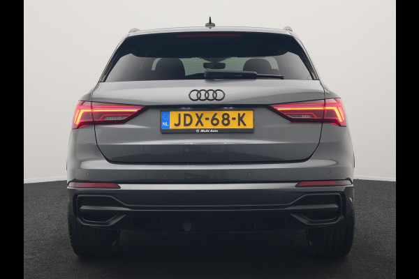 Audi Q3 45 TFSI e 2x S Line PHEV 245pk Dealer O.H. | Trekhaak Afn. | Adaptive Cruise | 360 Camera | Matrix LED | Sportstoelen Memory & Verwarmd | Keyless | Blis | Apple Carplay | Sfeerverlichting | 20"L.M | Navigatie | DAB | Plug In Hybrid |