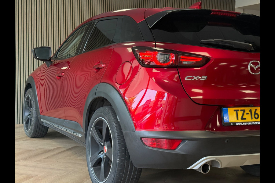 Mazda CX-3 2.0 SkyActiv-G 120 GT-M AUT NAVI LED HEAD UP ACC CAM CLIMATE CRUISE CONTROL