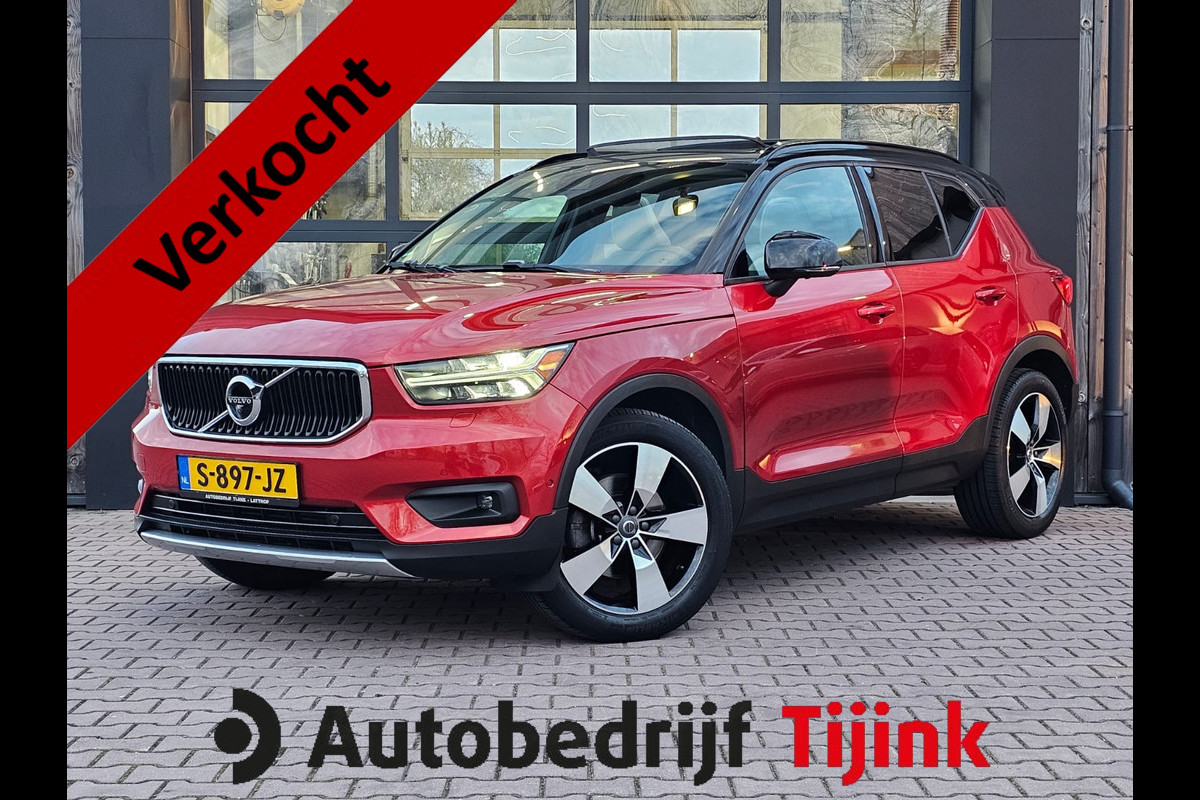 Volvo XC40 2.0 T5 AWD Summum Intro Edition | Pano | Trekhaak | Leder | Stuur - & stoelverwarming | Blis | App-connect | Elektr. verstelbare stoelen | Elek. achterklep | 360 camera |