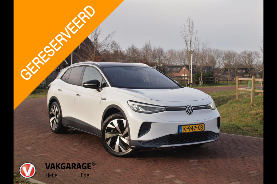 Volkswagen ID.4 First 77 kWh | SOH 90 % | Camera | Trekhaak | Sfeerverlichting | Apple Carplay |