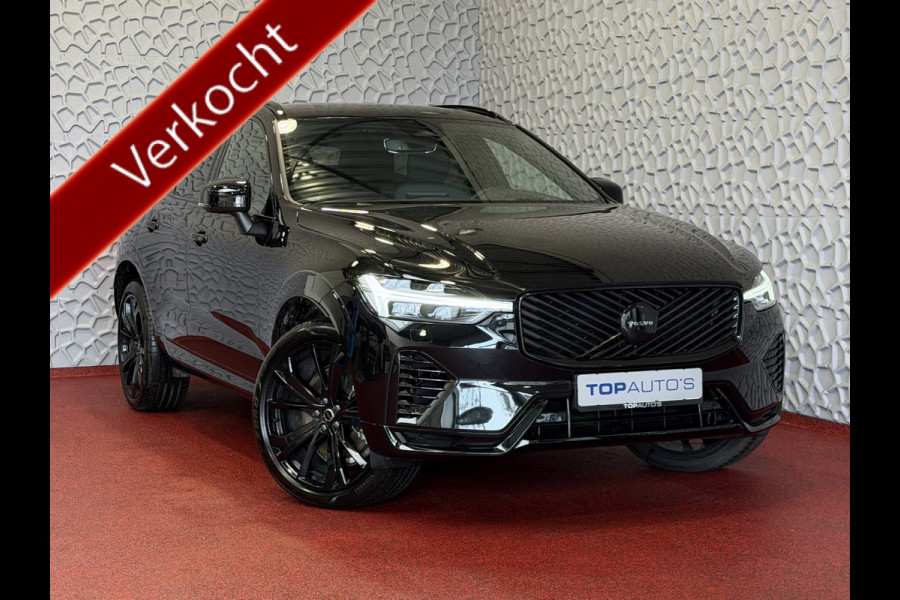 Volvo XC60 2.0 T6 AWD PLUS BLACK EDITION NIEUWE AUTO HARMAN KARDON LEER SCHUIFDAK PHEV Plug in Hybrid ✅ Top Auto's Wijchen ,  Altijd een Ruim aanbod van Volvo's i  BUSINESS / CORE / BRIGHT / DARK / ULTRA DARK / PLUS DARK / BLACK EDITION  / ESSENTIAL / T6 / T8 ✅