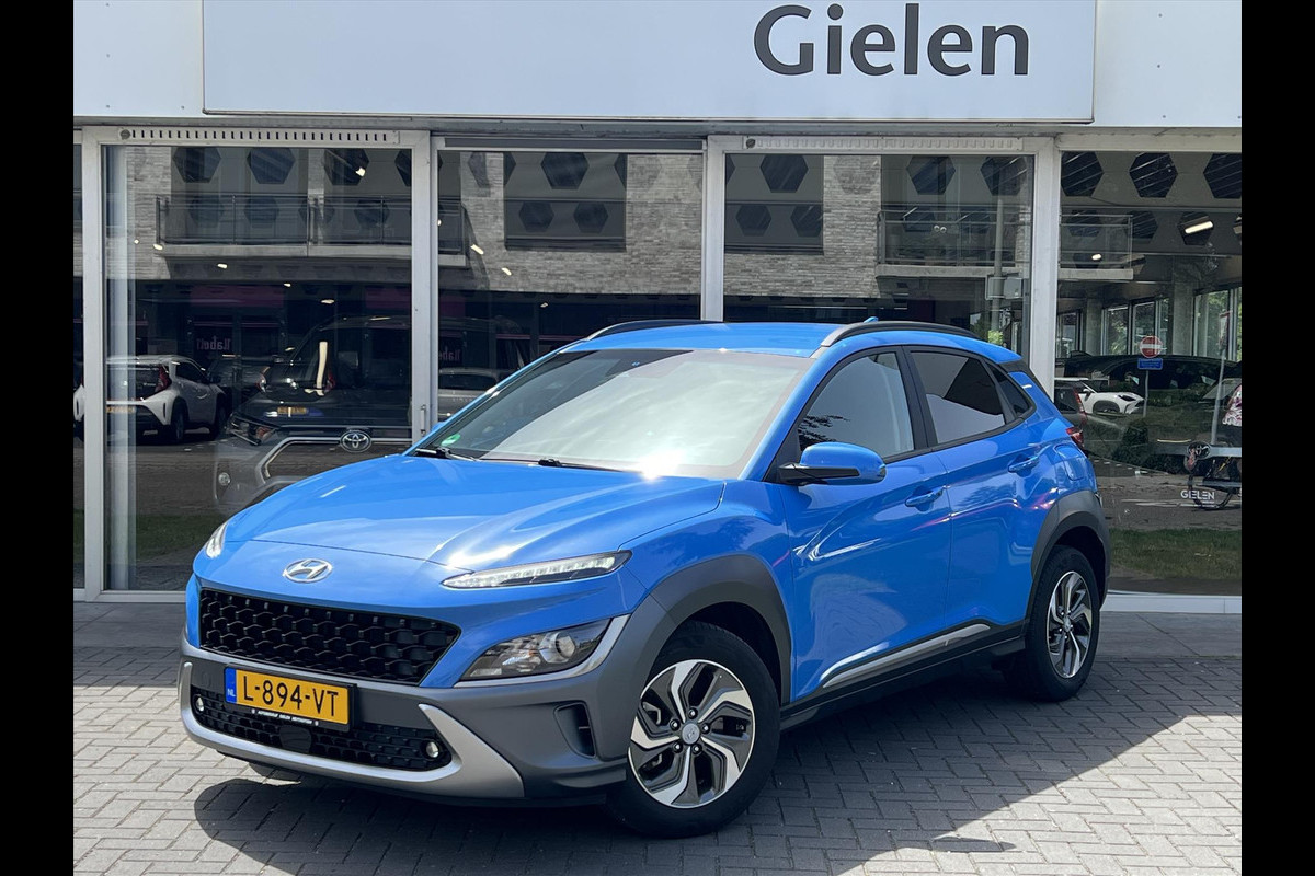 Hyundai Kona 1.6 GDI HEV Fashion | Eerste eigenaar, Dodehoekherkenning, Head up display, Keyless, DAB