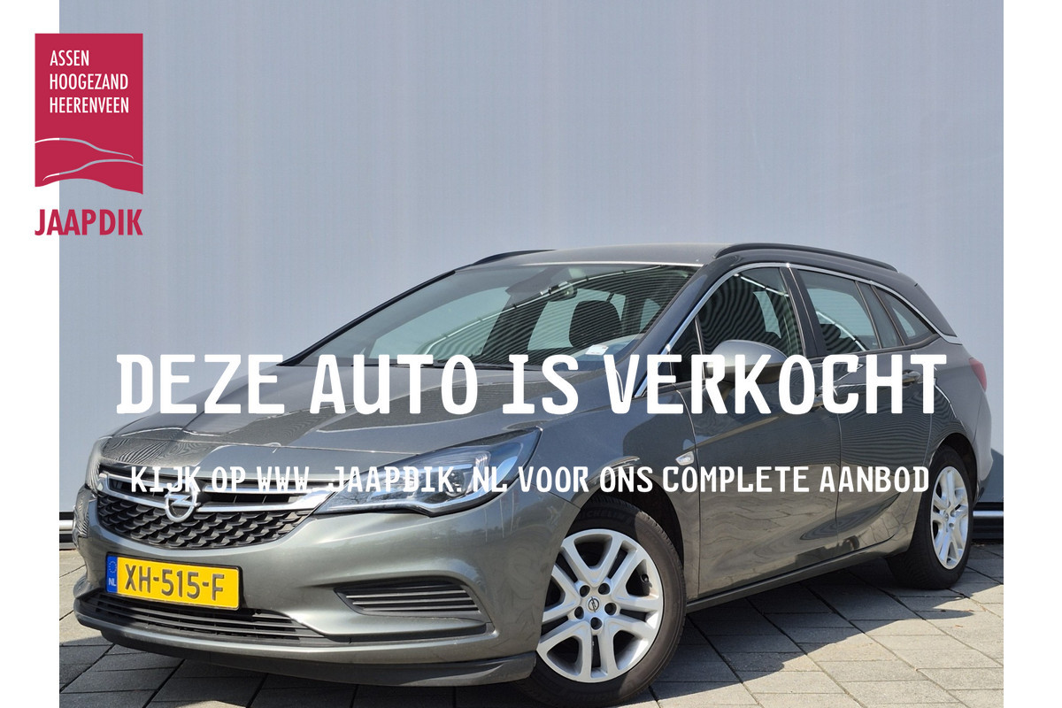 Opel Astra Sports Tourer BWJ 2019 1.6CDTI 111PK Business+ | TREKHAAK | AIRCO | NAVI | CARPLAY | PDC |