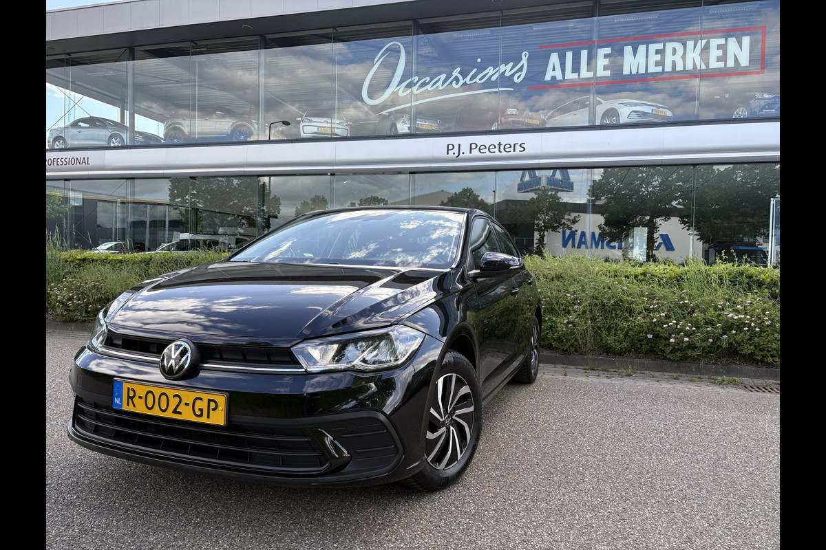 Volkswagen Polo 1.0 TSI Life Airco -  Apple carplay - Navigatie - Cruise control - Bluetooth - Led verlichting - Licht metalen velgen 15 inch - Radio - Stuur multifunctioneel - Elektrische ramen - Start/stop systeem - Stuur leder