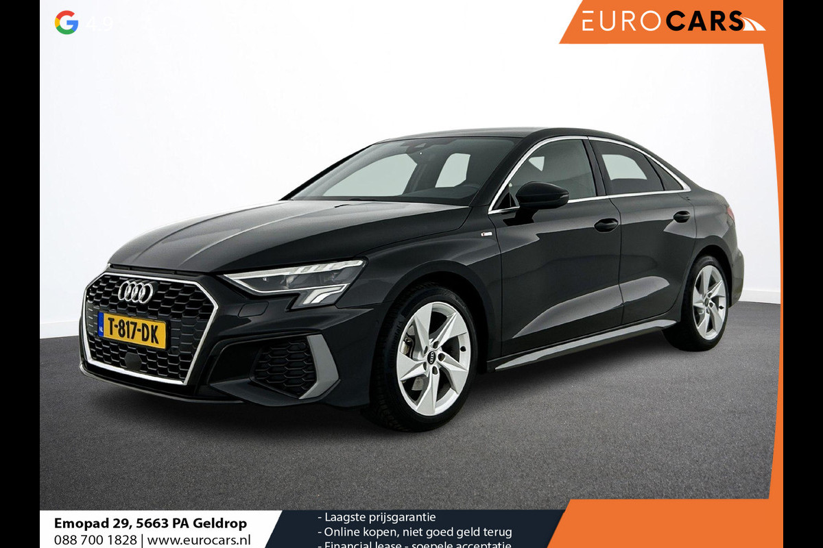 Audi A3 Limousine 30 TFSI S edition DEMO ! Navigatie Apple Carplay/Android Auto Parkeersensoren Adaptive Cruise Control Virtual Cockpit Climate Control Getinte ramen Lichtmetalen velgen