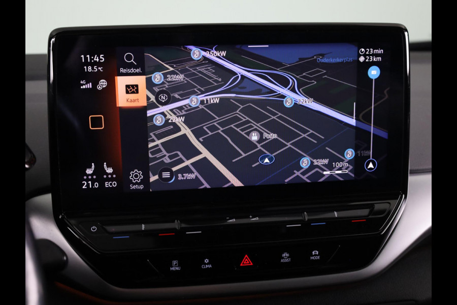 Volkswagen ID.4 Max 77 kWh | Panoramadak | SoH 88,96 % | Navigatie | 360 camera | Apple Carplay/Android Auto | Elek verstelbare stoel(en) | 21" Velgen | Elek Achterklep | Dode hoek Sensoren |