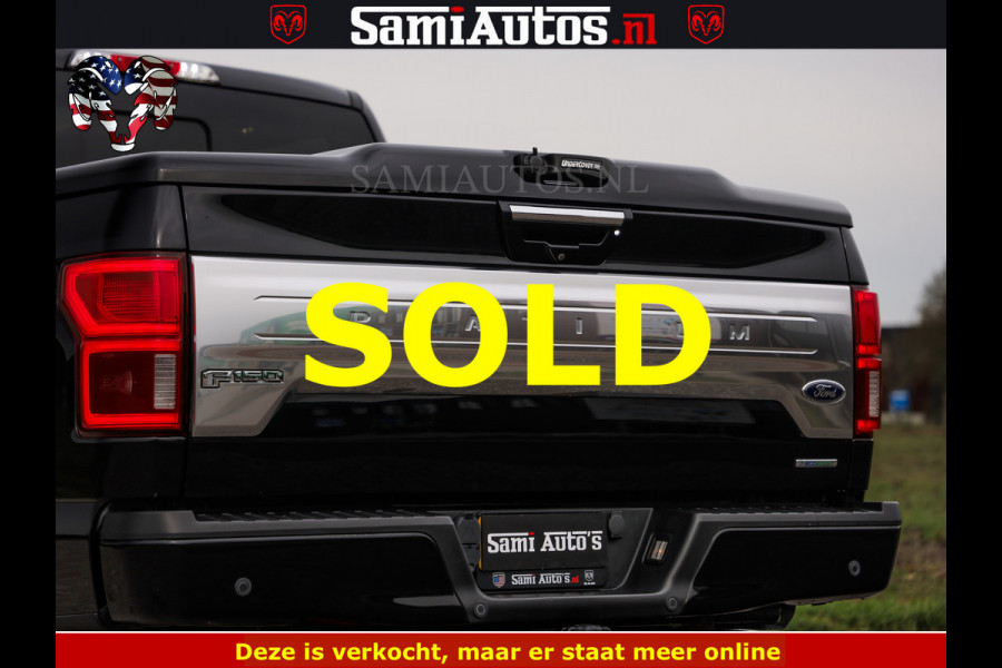 Ford USA F-150 VOL OPTIES | | MASSAGE STOELEN | 4X4 381PK |360 CAMERA | OPEN DAK | FULL LED | TONNEAU COVER | ADAPTIVE CRUISE  | LANE ASSIST | DODE HOEK ASSISTENT