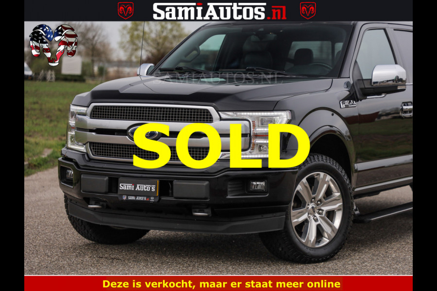 Ford USA F-150 VOL OPTIES | | MASSAGE STOELEN | 4X4 381PK |360 CAMERA | OPEN DAK | FULL LED | TONNEAU COVER | ADAPTIVE CRUISE  | LANE ASSIST | DODE HOEK ASSISTENT