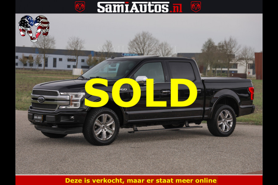 Ford USA F-150 VOL OPTIES | | MASSAGE STOELEN | 4X4 381PK |360 CAMERA | OPEN DAK | FULL LED | TONNEAU COVER | ADAPTIVE CRUISE  | LANE ASSIST | DODE HOEK ASSISTENT