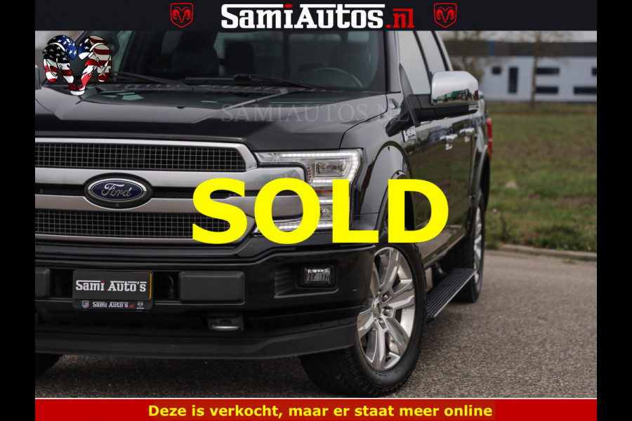 Ford USA F-150 VOL OPTIES | | MASSAGE STOELEN | 4X4 381PK |360 CAMERA | OPEN DAK | FULL LED | TONNEAU COVER | ADAPTIVE CRUISE  | LANE ASSIST | DODE HOEK ASSISTENT