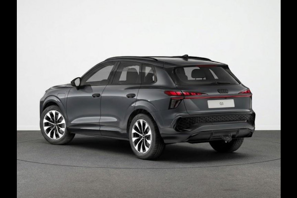 Audi Q3 S edition e-hybrid 272 pk | Techniekpakket plus | Panorama-glasdak | Optiekpakket zwart-glanzend | Trekhaak mech. zwenkbaar |