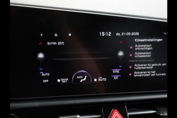 Kia Niro 1.6 GDi Hybrid DynamicPlusLine Navigatie Apple Carplay Android Auto Camera Parkeersensoren Adaptive Cruise Control Stoel- en stuurverwarming Dodehoekdetectie Climate Control Lichtmetalen velgen