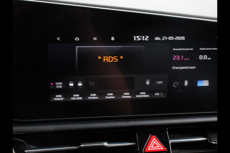 Kia Niro 1.6 GDi Hybrid DynamicPlusLine Navigatie Apple Carplay Android Auto Camera Parkeersensoren Adaptive Cruise Control Stoel- en stuurverwarming Dodehoekdetectie Climate Control Lichtmetalen velgen