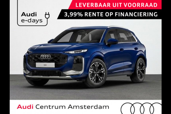 Audi Q3 Advanced edition e-hybrid 272 pk | Techniekpakket plus | S line interieur sportstoelen | Laadconcept compact | Privacy glas |
