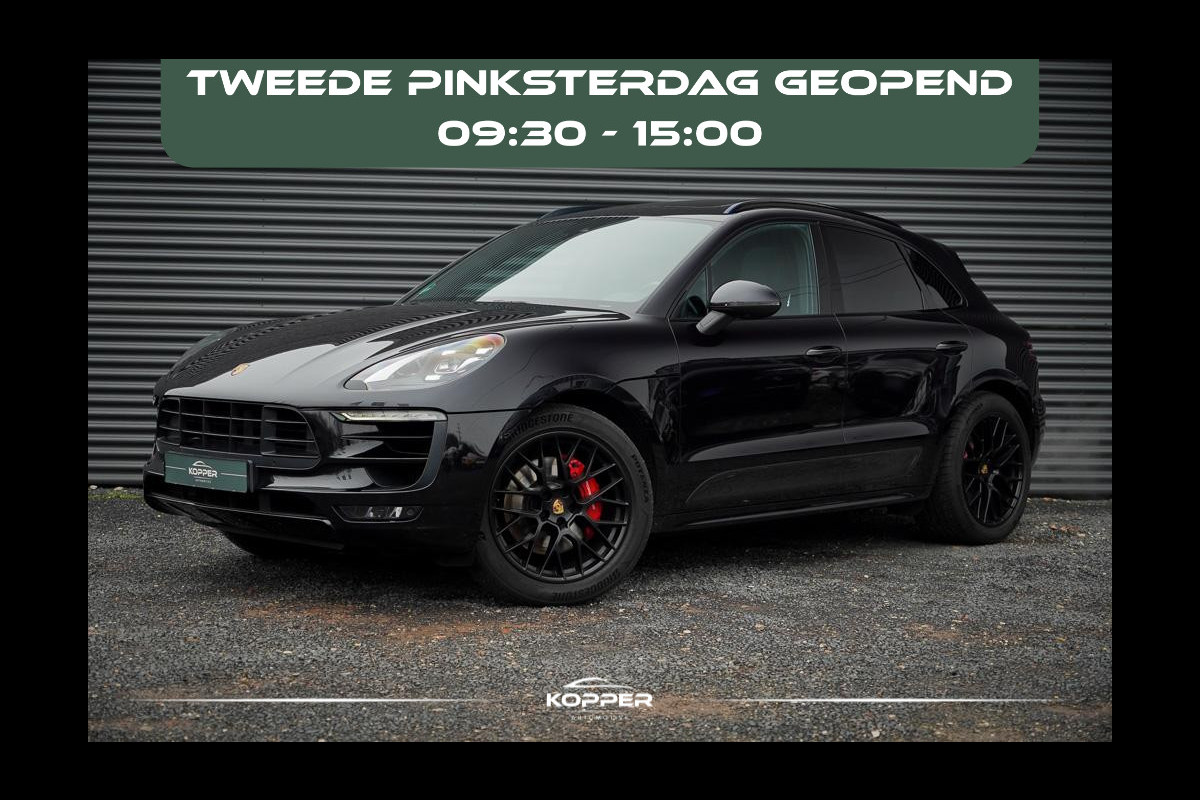 Porsche Macan 3.0 GTS / Pano / Luchtvering / Trekhaak / Sportstoelen / Carplay