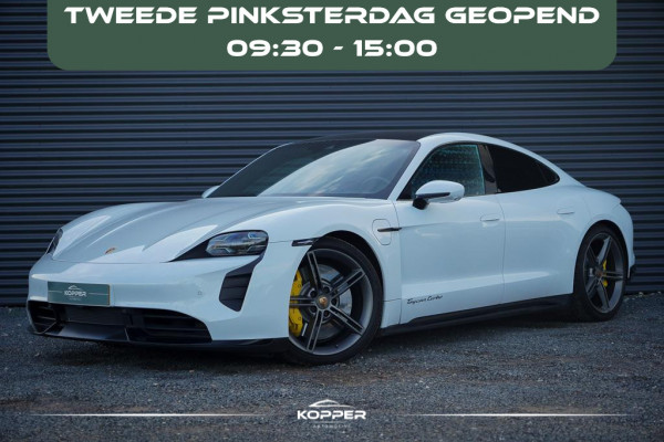 Porsche Taycan Turbo 93 kWh / 4Wiel Sturing / Pano / Passenger Display / Coated Brakes / Incl BTW