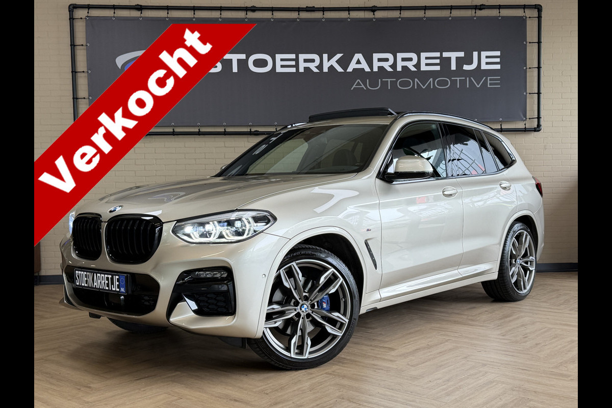 BMW X3 M40i xDrive High Executive M Sport Groot Navi | H&K | Pano | 21" | LED | HUD | Camera |