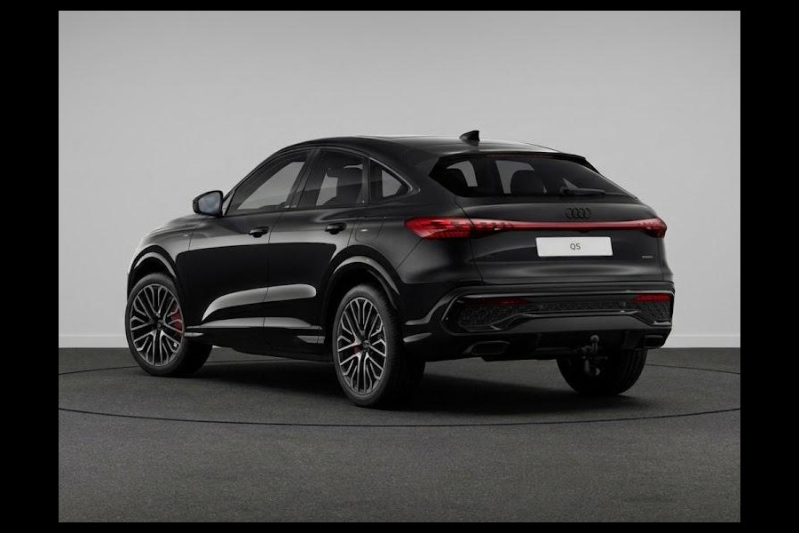 Audi Q5 Sportback S edition e-hybrid 367 pk | Panorama-glasdak | B&O 3D sound | Trekhaak, elektr | Stoelventilatie voor |
