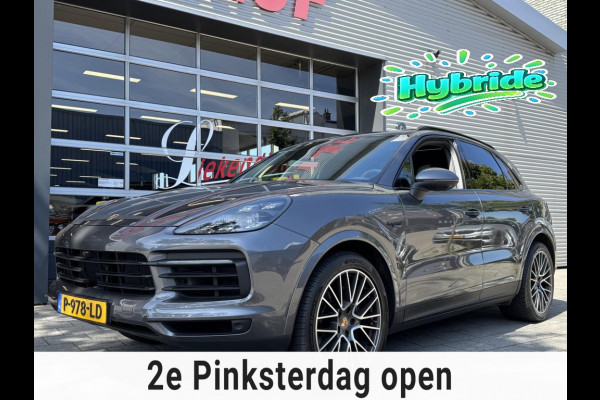 Porsche Cayenne 3.0 E-Hybrid SPORT - Panorama dak I Sport pakket I Leer I Airco I 21"Sport velgen I Black Trim I Nacht camera
