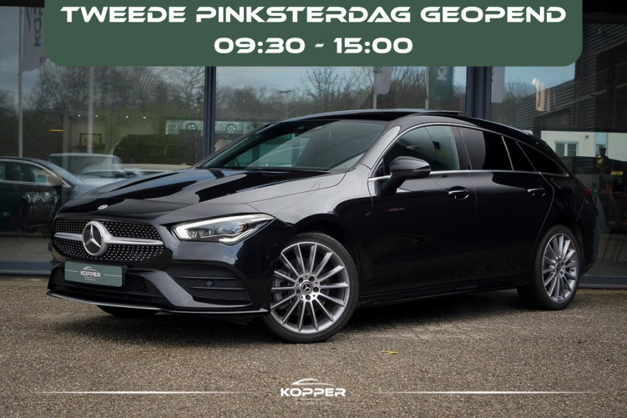 Mercedes-Benz CLA-Klasse 250e AMG Line / Pano / Sfeerverlichting / SOH 96,1 / Stoelverwarming+Ventilatie / Leder / HUD