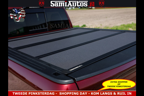 Dodge Ram DELMONICO | LIMITED NIGHT 5.7 V8 | BOM VOL | HUD | LUCHTVERING | MEEST LUXE DUBBELE CABINE | 5 PERSOONS | ROYALE STOELEN MET LUXE BEKLEDING | DC | GRIJSKENTEKEN | Z.G.A.N | EERSTE EIGENAAR | ORIGINELE NEDERLANDSE AUTO |