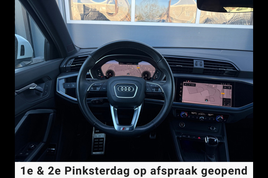 Audi Q3 Sportback 45 TFSI e 3x S-Line MATRIX PANO SFEER TREKHAAK KEYLESS