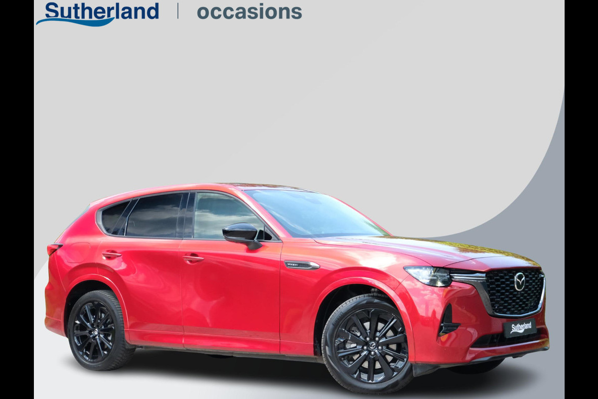 Mazda CX-60 2.5 e-SkyActiv PHEV Homura | Panoramadak | 360 graden camera | Adaptive cruise control | Stoelkoeling/verwarming