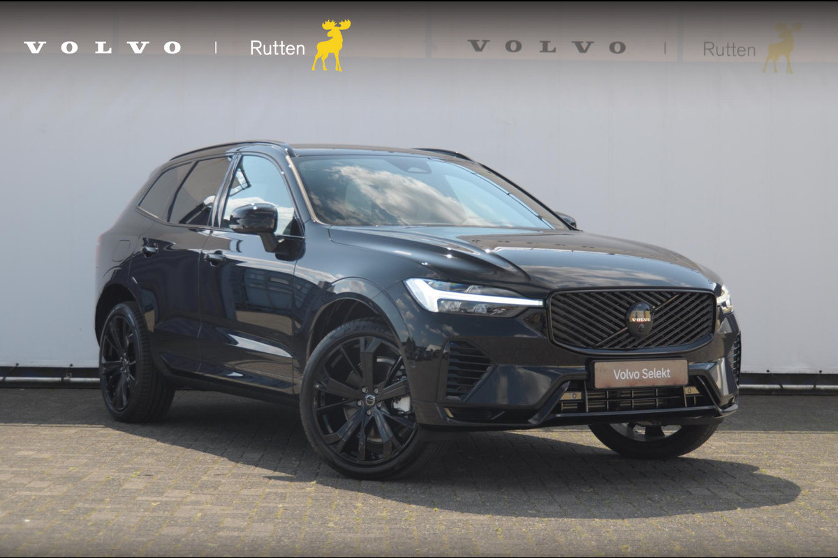 Volvo XC60 T6 350PK Automaat AWD Plus Black Edition / Elektrisch bedienbare voorstoelen met geheugen/ Stoelverwarming/ Stuurverwarming/ Harman Kardon audio/ 360 Camera/