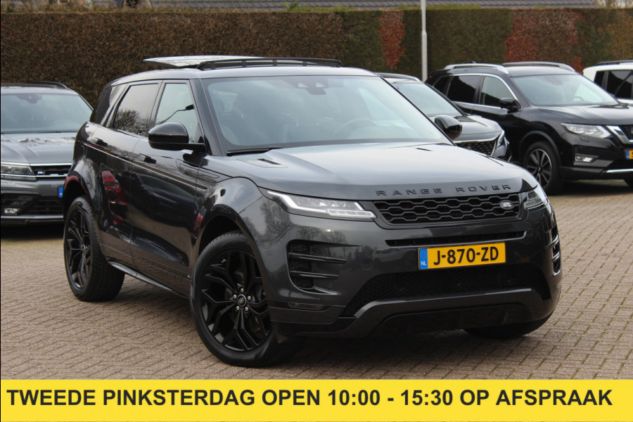 Land Rover Range Rover Evoque 1.5 P300e AWD HSE R-Dynamic NL. Auto 42.832 km / Panoramadak / Camera / Luxe Leder / Meridian / Keyless / 20'' / Navigatie / Stoelverwarming / Dodehoek / DAB / ACC