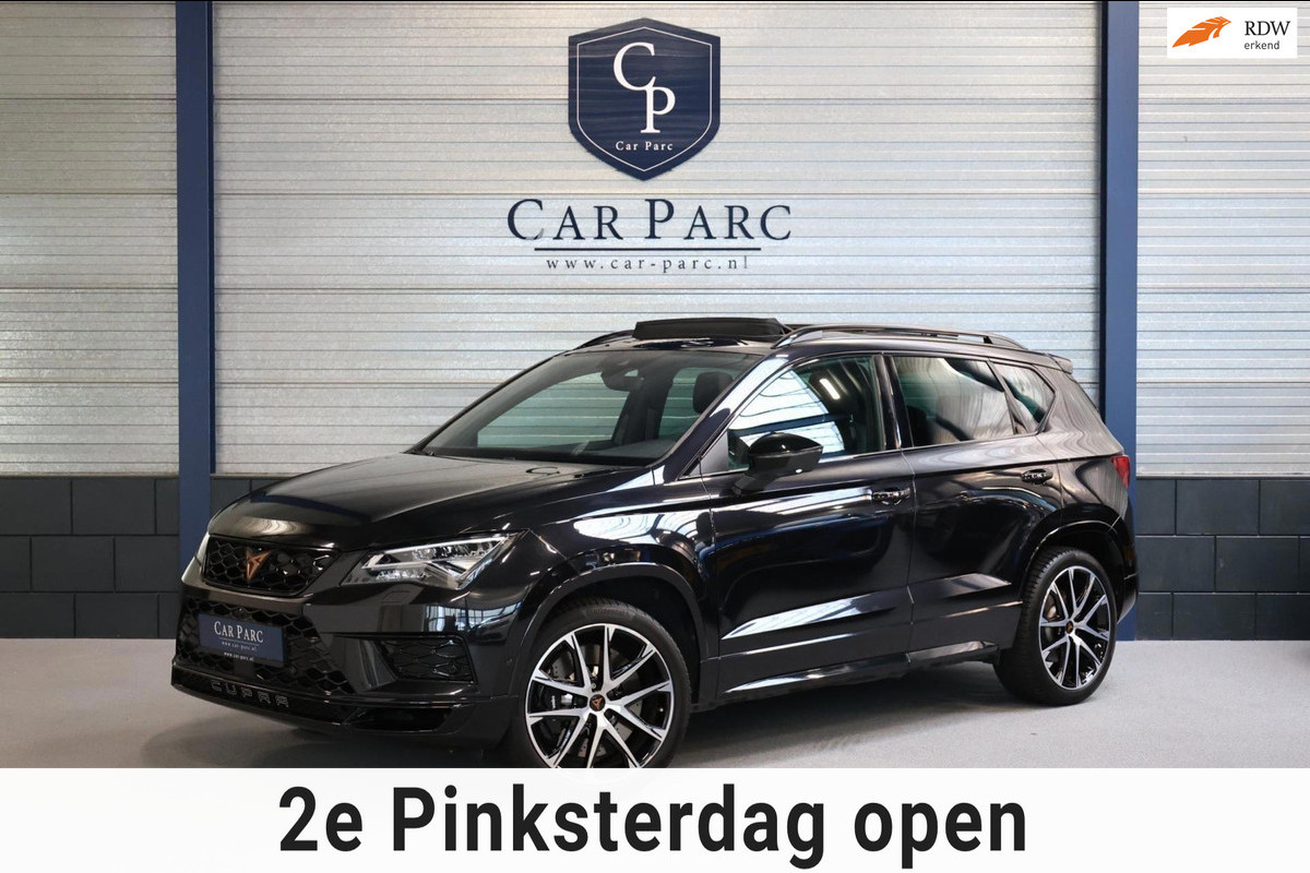CUPRA Ateca 2.0 TSI 4DRIVE 300+PK LED/VIRTUAL/SFEER/BEATS/PANO/LEER+S.VERWARMING/19" LMV/CAM/ACC/ECC/12 MDN GARANTIE!