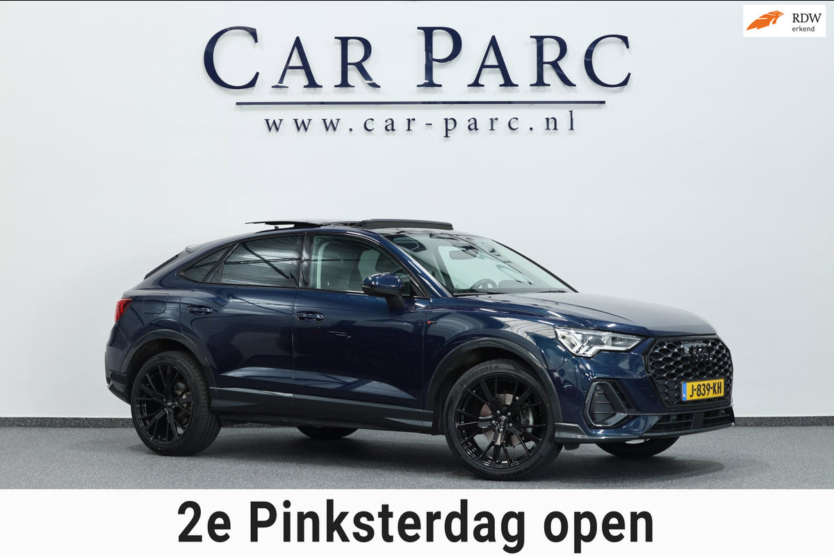 Audi Q3 Sportback 35 1.5 TFSI S-Edition 150+PK LED/S-LINE/VIRTUAL/PANO/20" LMV/PDC/ACC/ECC/12 MND GARANTIE!